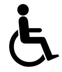 Wheelchair symbol